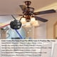 thumbnail image 5 of Interruptor de ventilador de techo Zing Ear Ze-208s E89885, 3 velocidades y 4 cables, 5 of 7