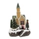 thumbnail image 5 of Estatua De Iglesia Navideña Con Luces Y Música, Hecha De Resina Artesanal, Ideal Para Estantería, Fiestas O Dormitorio., 5 of 5