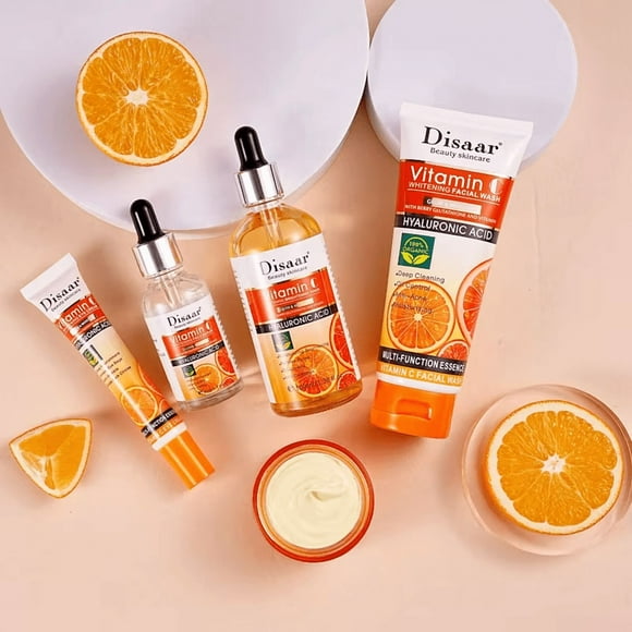 Combo 5 Piezas Skin Care De Vitamina C
