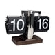 thumbnail image 3 of Reloj Giratorio Con Buscapersonas Automático, Reloj Digital Con Tapa Retro Para Sala De Estar, Escritorio De Hotel, Negro, 3 of 5