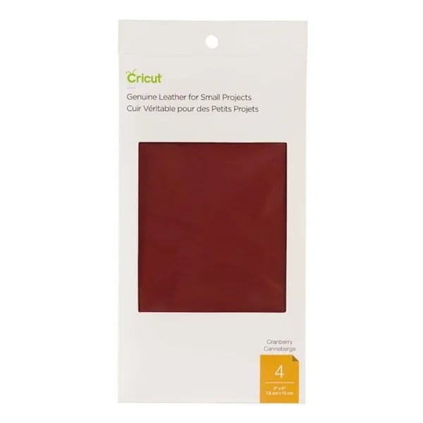 Cuero Original 3 X 6 In Burdeo Cricut