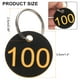 thumbnail image 2 of Etiqueta de Clave Uxcell Negro y Amarillo, 2 of 3