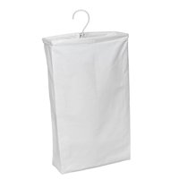 Magideal - Cesto Para Ropa Sucia Colgante, Cesta De Almacenamiento Para Armario, Ahorra Espacio, Cesta Resistente Para Ropa Sucia Colgante Para Baño, Armario Del Blanco