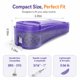 thumbnail image 4 of Cortapuntas de agujas Dimple Maker 3000 de capacidad - Morado, 4 of 6