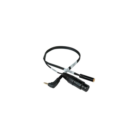 Cable Sescom iPhone/iPod/iPad 30 cm TRRS a XLR