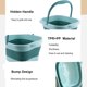 thumbnail image 3 of Bañera para pies Leemeimei, plegable, 15 litros, con asa para spa, 3 of 6