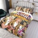 thumbnail image 3 of Josie y las Gatitas Conjunto de sábanas temático, trío de piezas, cómodo y amigable con la piel, diseño único, regalo de decoración para el hogar para familiares, amigos y fans,140cm *210cm, 3 of 6