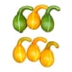 thumbnail image 5 of Calabazas De Cosecha Artificial Modelo Vegetal De Halloween Colores Surtidos Duraderos Estilo B, 5 of 5