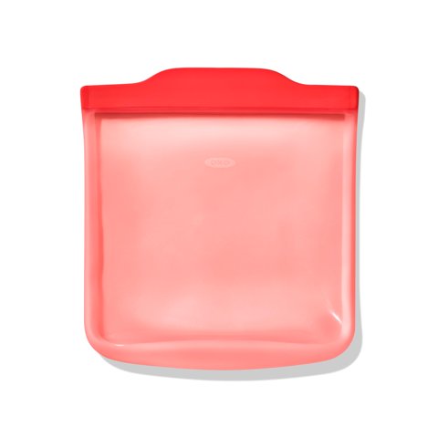 Bolsa Reutilizable De Silicona Oxo Good Grips Para Sándwich 800 Ml Sandía