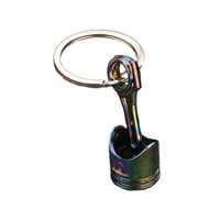 Ioensy - Llavero Estilo Pistón De Motor De Coche, Llavero, Decoración De Ropa, Bolso, Llavero Multicolor