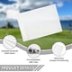 thumbnail image 2 of Bandera de Golf KINGTOP Blanca Lisa 20x35cm Nylon 420D 1 Unidad, 2 of 8