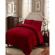 thumbnail image 3 of Set Cobertor De Invierno Plush King 250x270cm Rojo, 3 of 4