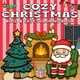 thumbnail image 1 of Libro para colorear Majosta Cozy Christmas para adultos con vibraciones cálidas, 1 of 1