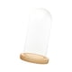 thumbnail image 5 of Cúpula De Cristal Transparente Cloche Decoración De Casa De Muñecas Adorno DIY Cúpula Transparente Cloche 12cmx25cmx14cm, 5 of 5
