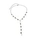 thumbnail image 4 of Collar Con Colgante único, Collar De Cadena Con Abalorio Para Novia De Aniversario, Lentejuelas Negras, 4 of 5