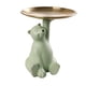 thumbnail image 2 of Resina Nórdica Oso Polar Estatua Estatuilla Escultura Baratijas Llavero Verde, 2 of 5