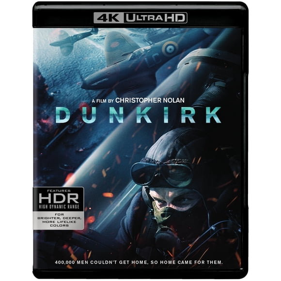 Película Física Dunkirk Warner Home Video 4K Ultra HD Blu-ray