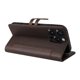 thumbnail image 2 of Premium Wallet Case for iPhone 16 Pro Max with Card Slots & Kickstand, Flip Cover Brown, 2 of 6