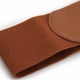 thumbnail image 3 of Cinturón Mujer Elasticado Ancho Hebilla Círculos Martillados marron Talla Única, 3 of 3