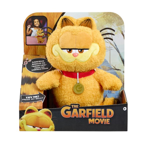 Peluche de peluche bailando Goliath Garfield 10 con música de más de 3 años