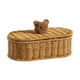 thumbnail image 3 of Cesta De Almacenamiento De Ratán Sintético Para Cocina, Mesa De Café, Baño, 28 Cm X 14 Cm X 9 Cm, 3 of 6