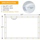 thumbnail image 2 of Lona Likeem, PVC transparente, impermeable, 24 mm, con ojales, 2,4 x 3,7 m, 2 of 8