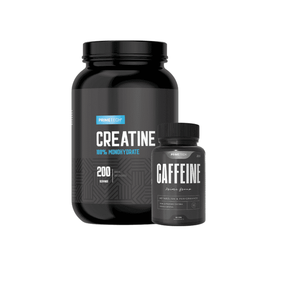 Pack Creatina monohidrato 1 kg + Cafeina Primetech