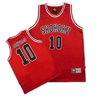 Sm - Polera Cosplay Hanamichi Sakuragi 10 Slam Dunk