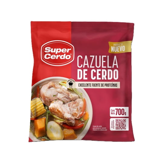 Cazuela De Cerdo Porcionada 700 g Super Cerdo