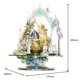 thumbnail image 3 of Kit DIY de Modelo 3D de Metal Castillo de Hadas MU, 3 of 9