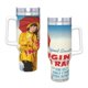 thumbnail image 4 of Cantando Bajo la Lluvia Vaso aislado de acero inoxidable con asa, diseño temático, regalo para familia, amigos y fans; incluye pajita y encaja en el portavasos estándar, 40 oz, 4 of 6