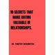 thumbnail image 1 of Libro Majosta – 10 Secretos que hacen que las citas sean valiosas en las relaciones, 1 of 1