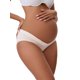 thumbnail image 4 of INSPIRE CHIC Ropa interior clásica de maternidad de algodón de cintura baja para mujeres, debajo de la barriga, L Rosa claro, 4 of 4