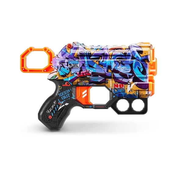 Lanzador de dardos X SHOT Menace Skins 8 dardos - Spray tag