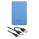 thumbnail image 4 of Discos duros externos portátiles, USB 2.0 2TB Almacenamiento de de seguridad Slim 480MB/S HDD para PC para Gaming Professionals Students Azul, 4 of 5