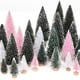 thumbnail image 1 of Minicepillos para botellas Waipfaru de decoración navideña, color rosa, 1 of 3