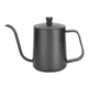 thumbnail image 1 of Tetera de cuello de cisne negra, 350 ml, para café o té, 1 of 3