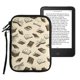 thumbnail image 1 of Funda para lector de libros electrónicos kwmobile, neopreno, talla 6, universal, color beige, 1 of 8