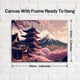 thumbnail image 1 of Nordic Style Landscape of Japanese Architecture - 12x16inch Wooden Framed Canvas Painting - Perfect Wall Art Decor for Living Room, Bedroom, Office, Restaurant, Bar, 1 of 2