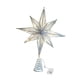 thumbnail image 5 of Adornos De Estrella Para árbol De Navidad Copa De árbol De Estrella Brillante De Temporada 3D 25 Cm Plata, 5 of 5