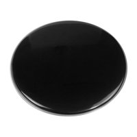 Bothyi - Parche De Tambor, Piezas Para Instrumentos De Percusión, Accesorios Para Batería De Jazz, Piel Resistente De 14 Pulgadas, Color Negro