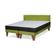 thumbnail image 2 of Cama Europea Zen Roller 2 Plazas Colchon Comprimido Espuma + Respaldo Tela Pistacho, 2 of 4