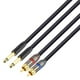thumbnail image 4 of Doble 6,5 Mm 6,35 Mm A Doble Cable De Interconexión De Cable De Audio RCA Para Cine En Casa, 4 of 5