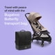thumbnail image 2 of Bolsa de transporte para cochecito Bugaboo Butterfly - Negra, 2 of 7