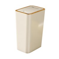 Bothyi - Bote De Basura Delgado Bote De Basura Para Baño Con Tapa Para Inodoro Sala De Estar Entrada 10L