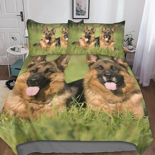 Funda nórdica Entemah con fundas de almohada, estampado 3D, juego de ropa de cama con cierre de cremallera, diseño único, antialérgico, con diseño de animales.