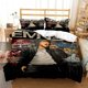thumbnail image 1 of Hip Hop Eminem Bedding Set Double Duvet Cover Comforter Pillowcase Boys Girls Adults Bedroom3-Piece Bedding Set (1 Duvet Cover + 955 Pillow Shams) Bed Sheets, 1 of 3
