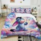 thumbnail image 2 of Cartoon Winnie Eeyore Duvet Cover Winnie The Pooh Bedding Set 3D Printing Home Boy Girl 2/3pcs Childrens Bedding, 2 of 5