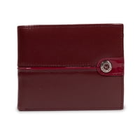 Gino Rodinis - Billetera Hombre Invictus 577 Rojo/Negro