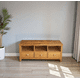 thumbnail image 1 of Rack TV Estilo Nórdico Mueble de Televisión de Madera Compacto - Natural - 150x40x65 cm, 1 of 3